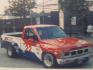 Nissan Hardbody roadrace truck. Former